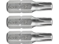 FORTUM 4741427 hrot TORX, sada 3ks, T 27x25mm, S2