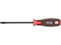 EXTOL PREMIUM 8819266 šroubovák plochý SUPERGRIP, (-) 6x125mm, CrV