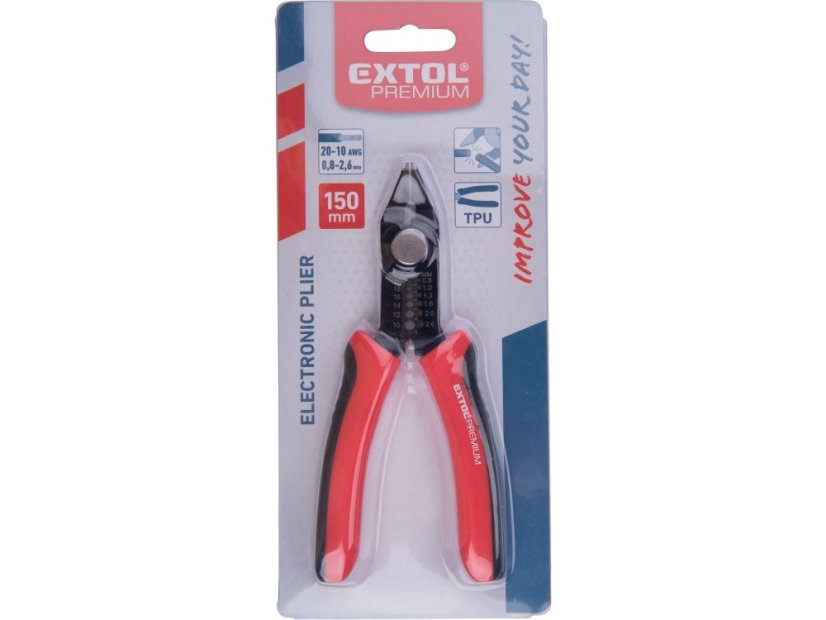 EXTOL PREMIUM 8831111 kleště štípací boční/odizolovací, 150mm,