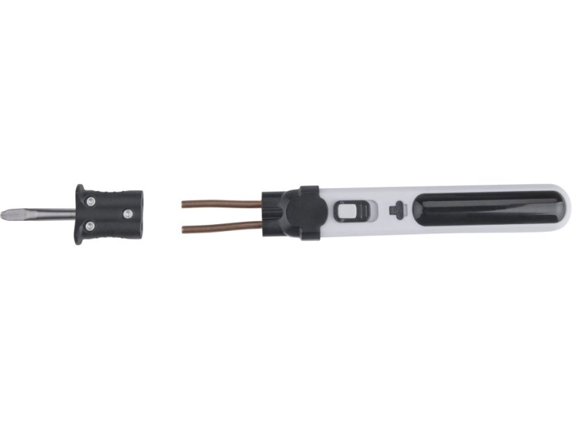 EXTOL PREMIUM svářečka sponkovací na plasty aku, USB nabíjení