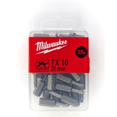 Milwaukee standardní bity TX 10x25 mm 25 ks 4932399594