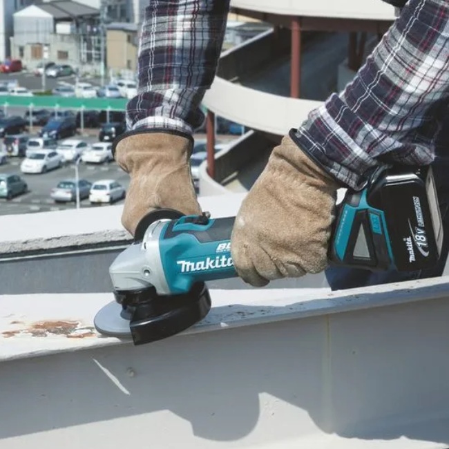 Makita DGA506ZJ aku úhlová bruska 125mm Li-ion LXT 18V, bez aku Z
