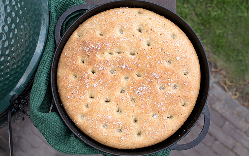 Big Green Egg litinová pánev 36 cm 127846