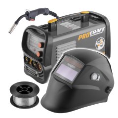 Procraft SSPI-290/FW81/SHP sada kombinovaná svářečka SPI-290 + svařovací drát FW81 + kukla svářečská