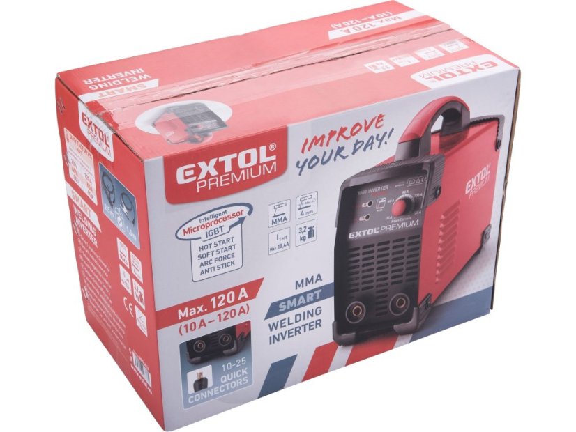 EXTOL PREMIUM 8896024 invertor svařovací 120A