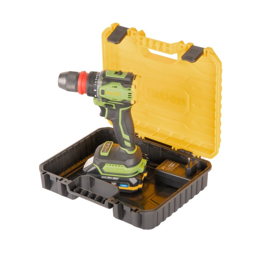 Procraft PA18ProDFR aku šroubovák odnímatelná hlava 20 V 1x1,5 Ah