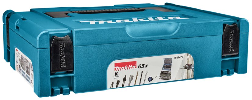 Makita B-69478 sada bitů a vrtáků SDS-Plus Makpac, 65ks