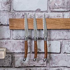 Style De Vie - Magnetická lišta na nože 50 cm, akát