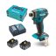Makita DTD173RTJ aku rázový šroubovák 1/4" Li-ion LXT 18V/5,0Ah, Makpac