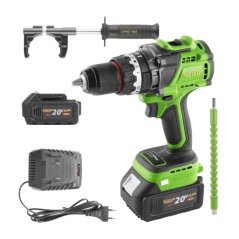 Procraft PA18ProBL aku příklepový šroubovák 20 V 2x4Ah