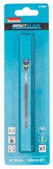 Makita E-29804 nástrčný  klíč 2v1 s držákem šestihran 150mm IMPACT BLACK 8-10mm