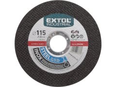 EXTOL INDUSTRIAL 8701000 kotouč řezný na ocel/nerez, O 115x1,0x22,2mm