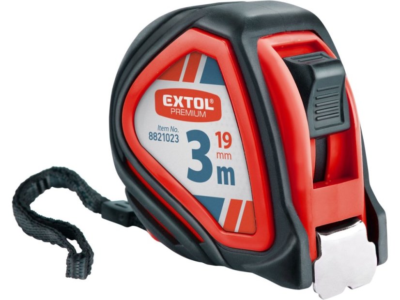 EXTOL PREMIUM 8821023 metr svinovací, 3m, š. pásku 19mm