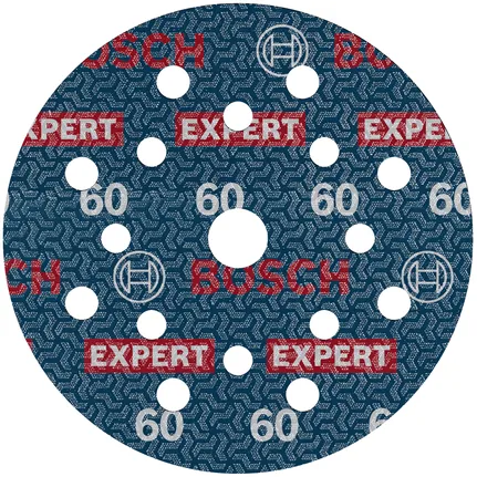 Bosch brusný kotouč EXPERT O780 s fólií, 125 mm, G60, 50ks 2608902408