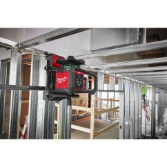 Milwaukee M18™ horizontální/vertikální rotační zelený laser 300 m s ONE-KEY™ 4933493194