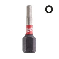 Milwaukee šroubovací bity Hex 3 25mm 3 ks SHOCKWAVE™ IMPACT DUTY 4932500379
