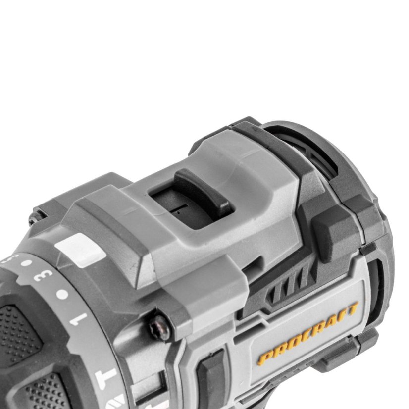 Procraft Industrial SCD20C-BB/20/4 Industrial/C20/2/BI500  Sada aku vrtací šroubovák s příklepem  CD20C + 1x aku bateri 20 V 4 Ah, nabíječka C20/2 a taška BI500