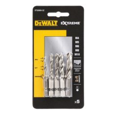 Dewalt DT50060 sada vrtáků se závitníkem 5 ks