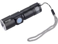 EXTOL LIGHT 43135 svítilna 150lm, zoom, USB nabíjení, XPE 3W LED