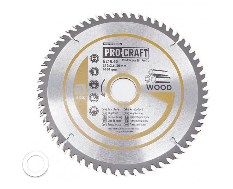 Procraft kotouč pilový 180x20x2,2mm 24Z Procraft kotouč pilový 180x20x2,2mm 24Z