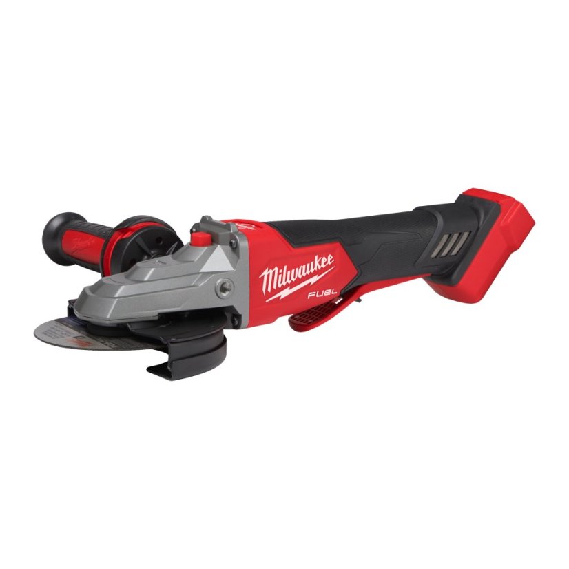 Milwaukee M18 FUEL™ FSAGF125XPDB-0X 125 mm úhlová bruska s plochou hlavou, brzdou a kolébkovým spínačem 4933478439