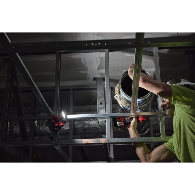 Milwaukee M18 ALIS-0 aku servisní pracovní LED svítilna 18 V bez aku 4933498148