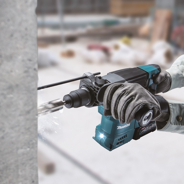 Makita HR008GZ06 aku kombinované kladivo SDS-plus s AWS Li-ion 3,9J XGT 40V bez aku Z