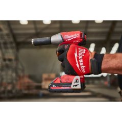 Milwaukee pracovní kožené rukavice hybridní vel. 9 L 4932471913