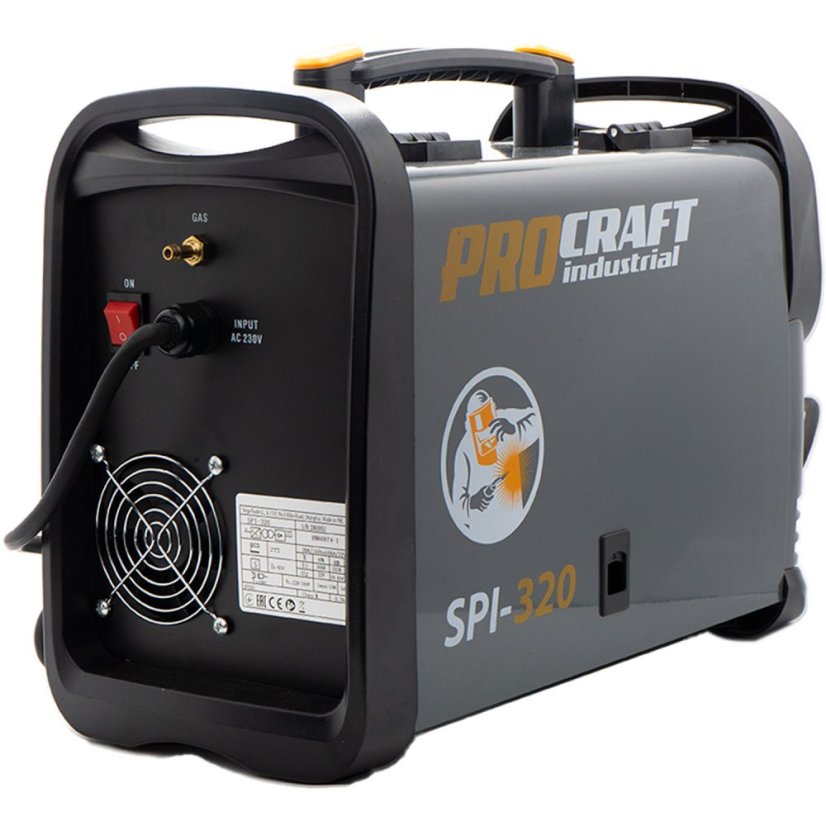 Procraft SPI-320 poloautomatická invertorová svářečka
