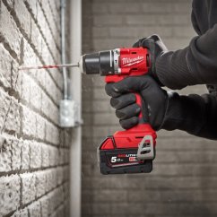 Milwaukee M18 BLPDRC-0X aku kompaktní příklepová vrtačka bez aku 4933492821