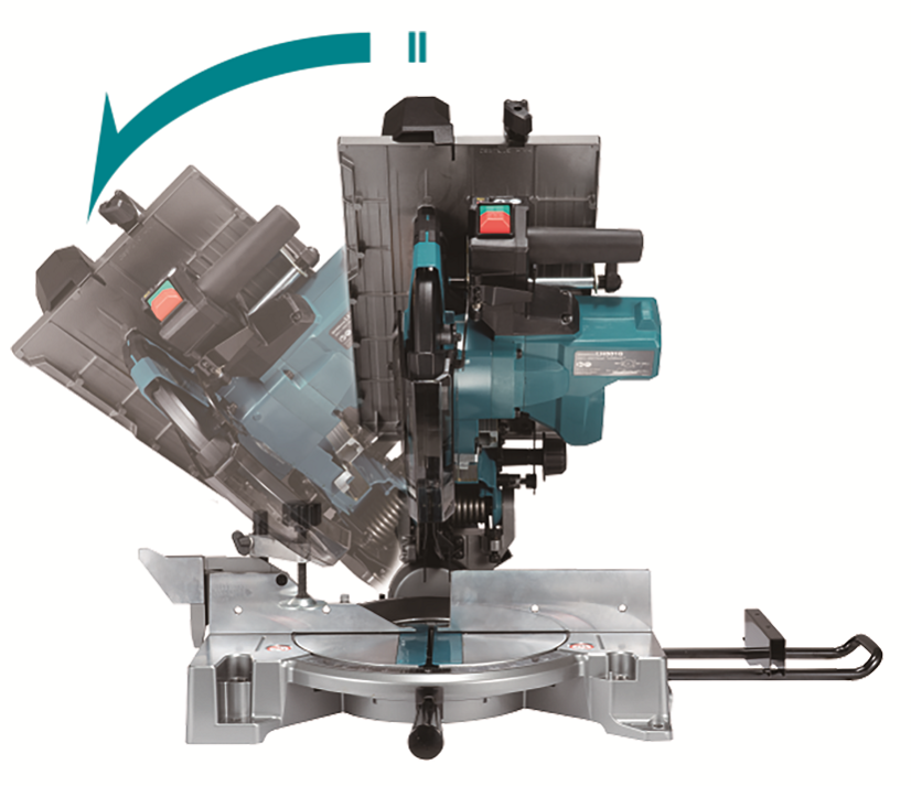 Makita LH001GZ aku stolní a pokosová pila s AWS 260mm Li-ion XGT 40V bez aku Z