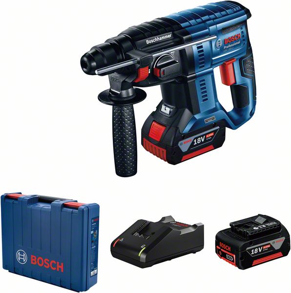 BOSCH GBH 180-L aku vrtací kladivo SDS-Plus 2x4,0Ah