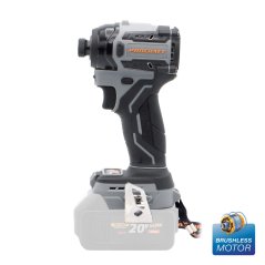 Procraft industrial ID20Abb aku rázový utahovák 20 V 1/4" 180 Nm bez aku