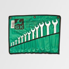 GK TOOLS P16144/P sada očkopl.klíčů 6-32 mm 12 dílů matný chrom-obal