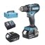 Makita DDF485RFJ bezuhlíkový šroubovák Li-ion LXT 18V/3,0 Ah,Makpac