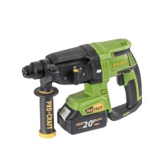 Procraft PHA40-2B-C aku kombinované kladivo SDS-Plus 20 V 2,6 J 2x4Ah