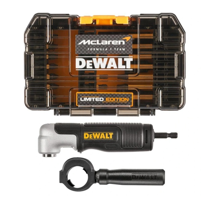 Dewalt DT70782 33 dílná sada bitů/ šroubovacích nástavců s pravoúhlým nástavcem FLEXTORQ edice McLaren