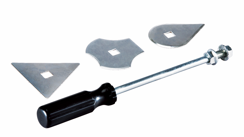 Makita 4 dílná sada škrabek pro HG5030K/HG6030K/HG6031VK/HG6531CK Makita 4 dílná sada škrabek pro HG5030K/HG6030K/HG6031VK/HG6531CK