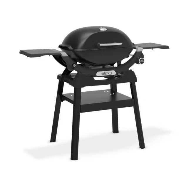 Weber 1501064 Q 2200N plynový gril s postranními stolky a stojanem