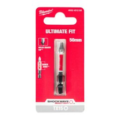 Milwaukee TX15 x 50 mm šroubovací bit Shockwave 4932451286