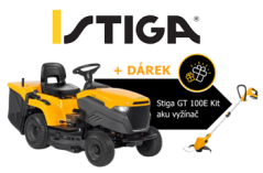 Získej dárek k zahradnímu traktoru STIGA