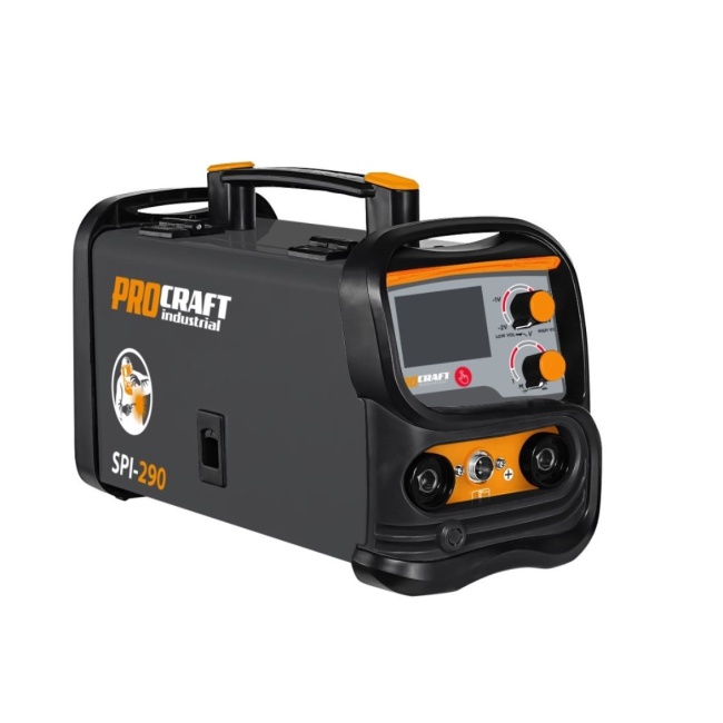Procraft SPI-290 kombinovaná invertorová svářečka Co Flux - trubičkový drát, MMA, TIG lift