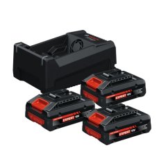 BOSCH EXPERT Startovací sada 3× EXBA18V-40 4 Ah + GAL 12V/18V-80 0615V0005X