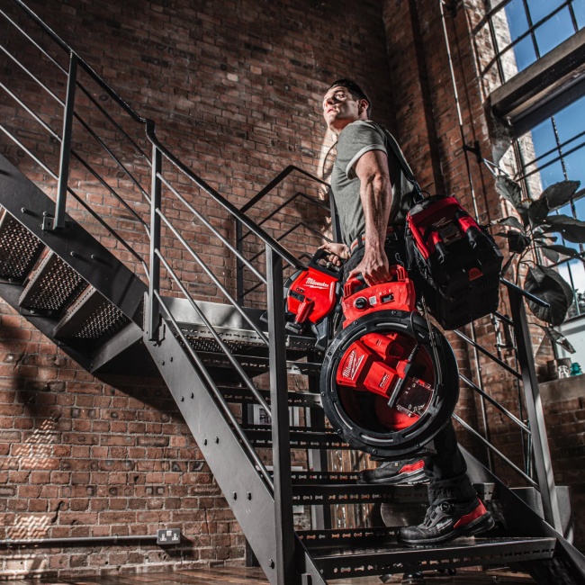Milwaukee M12 HSFSM-602 aku čistič potrubí s ohebnou hřídelí 2x6Ah 4933498378