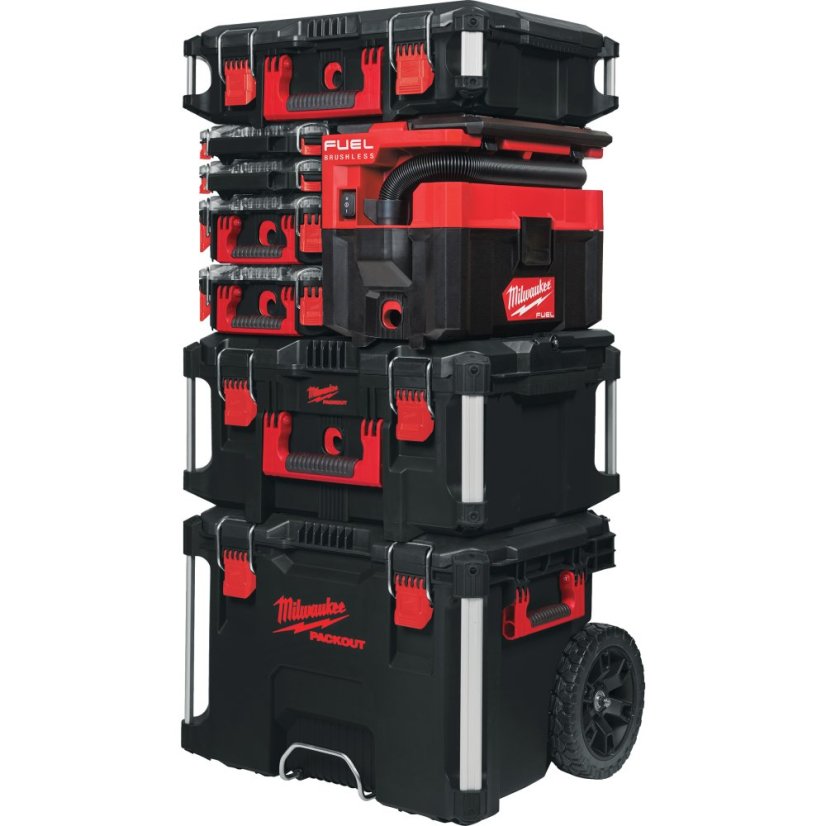 Milwaukee M18 FPOVCL-0 PACKOUT™ vysavač pro mokré/suché vysávání bez aku 4933478187