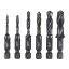 Milwaukee sada kombinovaných závitníků 1/4" Hex HSS-G 6 ks 4932498267