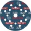 Bosch brusný kotouč EXPERT O780 s fólií, 125 mm, G320, 50ks 2608902414