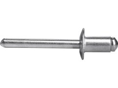 EXTOL PREMIUM 8813874 nýty trhací hliníkové sada 250ks, O 6,4x12,7mm plochá hlava