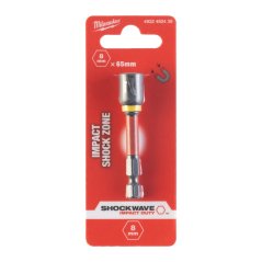 Milwaukee 8x65mm magnetický nástrčný klíč SHOCKWAVE HEX 4932492439