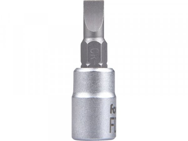 FORTUM 4701801 hlavice zástrčná 1/4" hrot plochý, 5,5mm, L 37mm